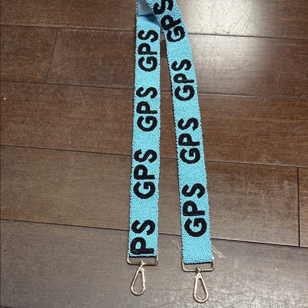 Adjustable Bag Strap GPS Blue/Black